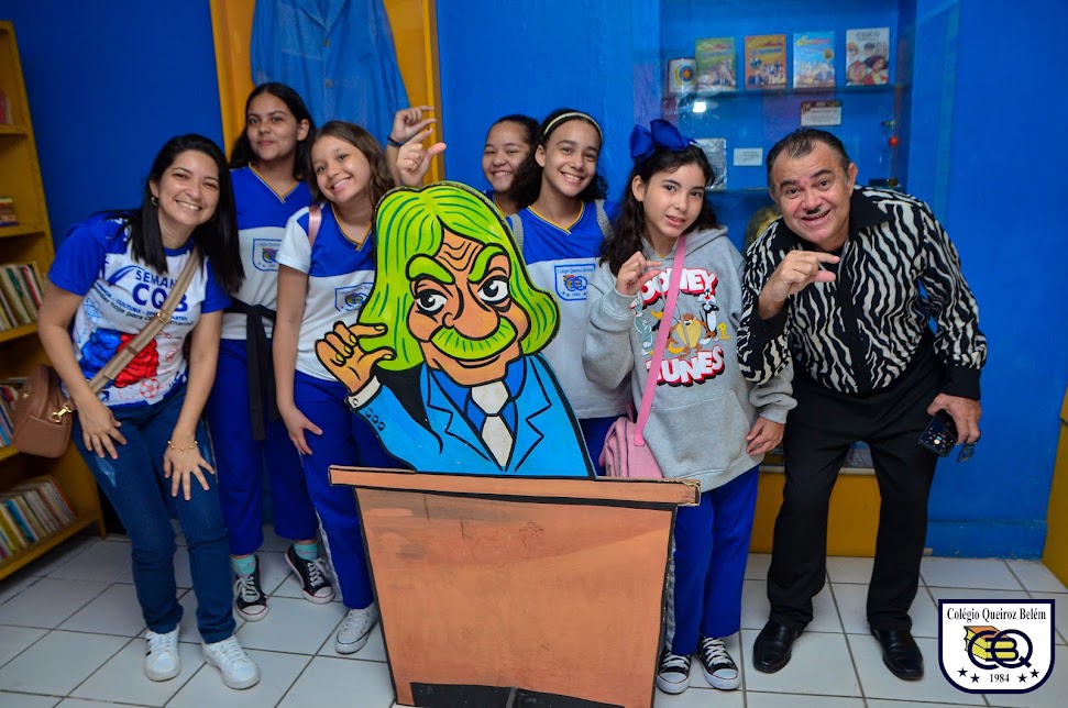 Aula em campo no Museu do Humor Cearence 2023