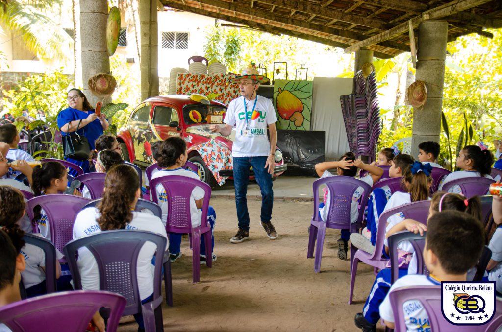 Aula em campo no Museu do Cajú